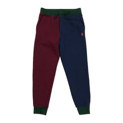 Polo Ralph Lauren Sweatpants Size 7 Youth Boys Colorblock Sweats Joggers PRL Y2K