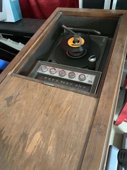 Antique record player