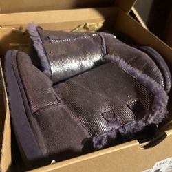 Purple Ugg Boots Kids Size 3