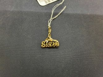 Pendant - Yellow Gold 10k (.417) 0.5 grams