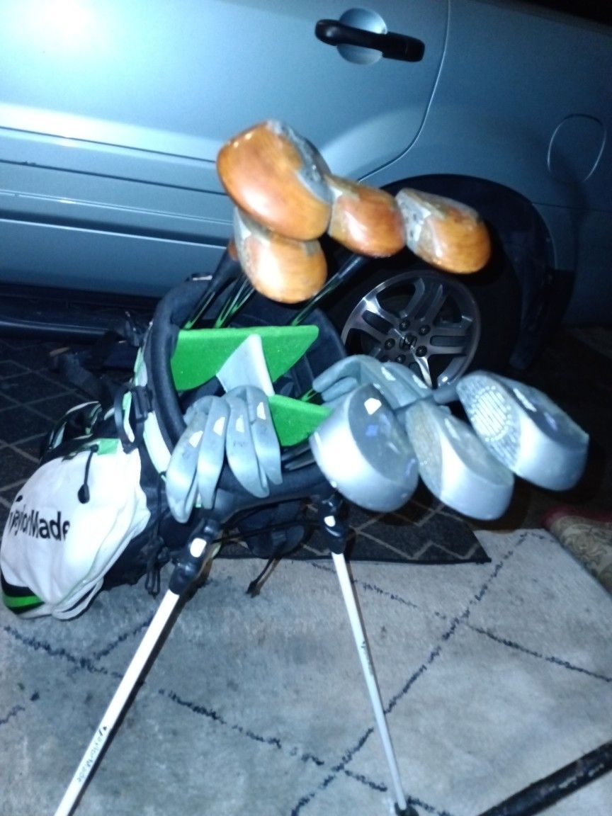 Prima Med Pro Iron Set Prima Med Pro Driver Set McGregor Fairway Woods Taylor Golf Bag