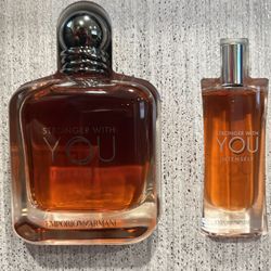 Emporio Armani Stronger With You Intensely Perfume Set 