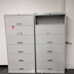 HON626CLL 600 Series 6-Shelf Steel Receding Door File, Lgl, 36w x 16-3/4d x 75-7/8h,