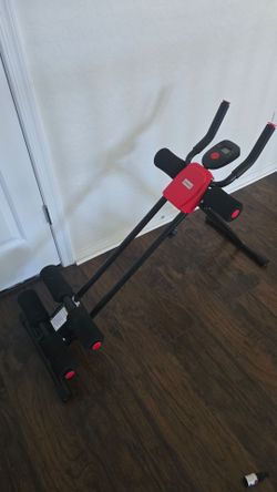 Adjustable Foldable Core Abdominal Trainer AB Crunch Workout Machine Foldable