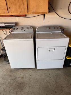 Washer and Dryer