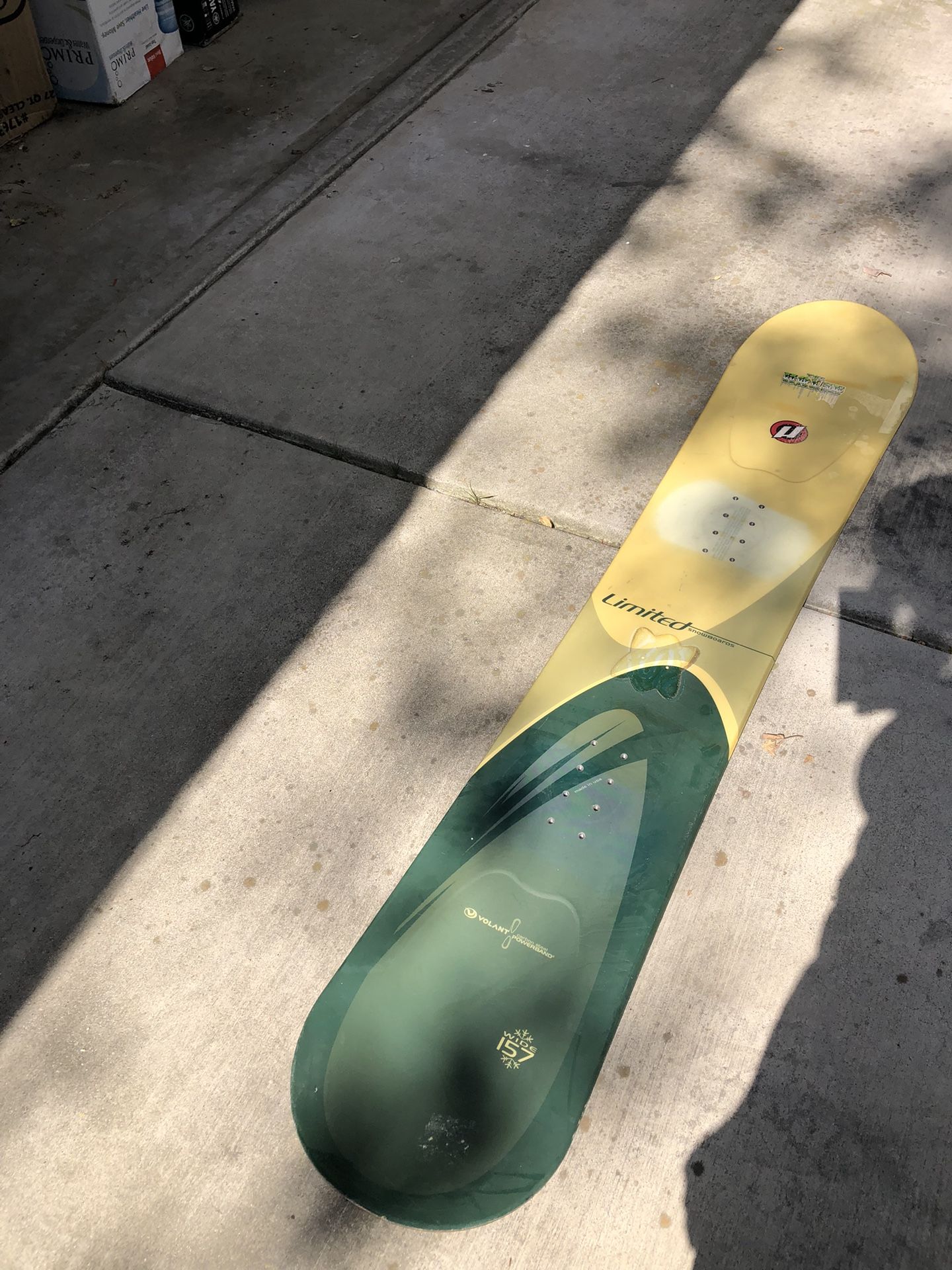 Snowboard 157W Limited Snowboards