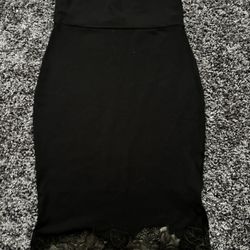 Black Bebe Skirt Y2K