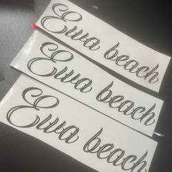 Ewa Beach Stickers 