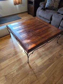 Coffee table and buffet table