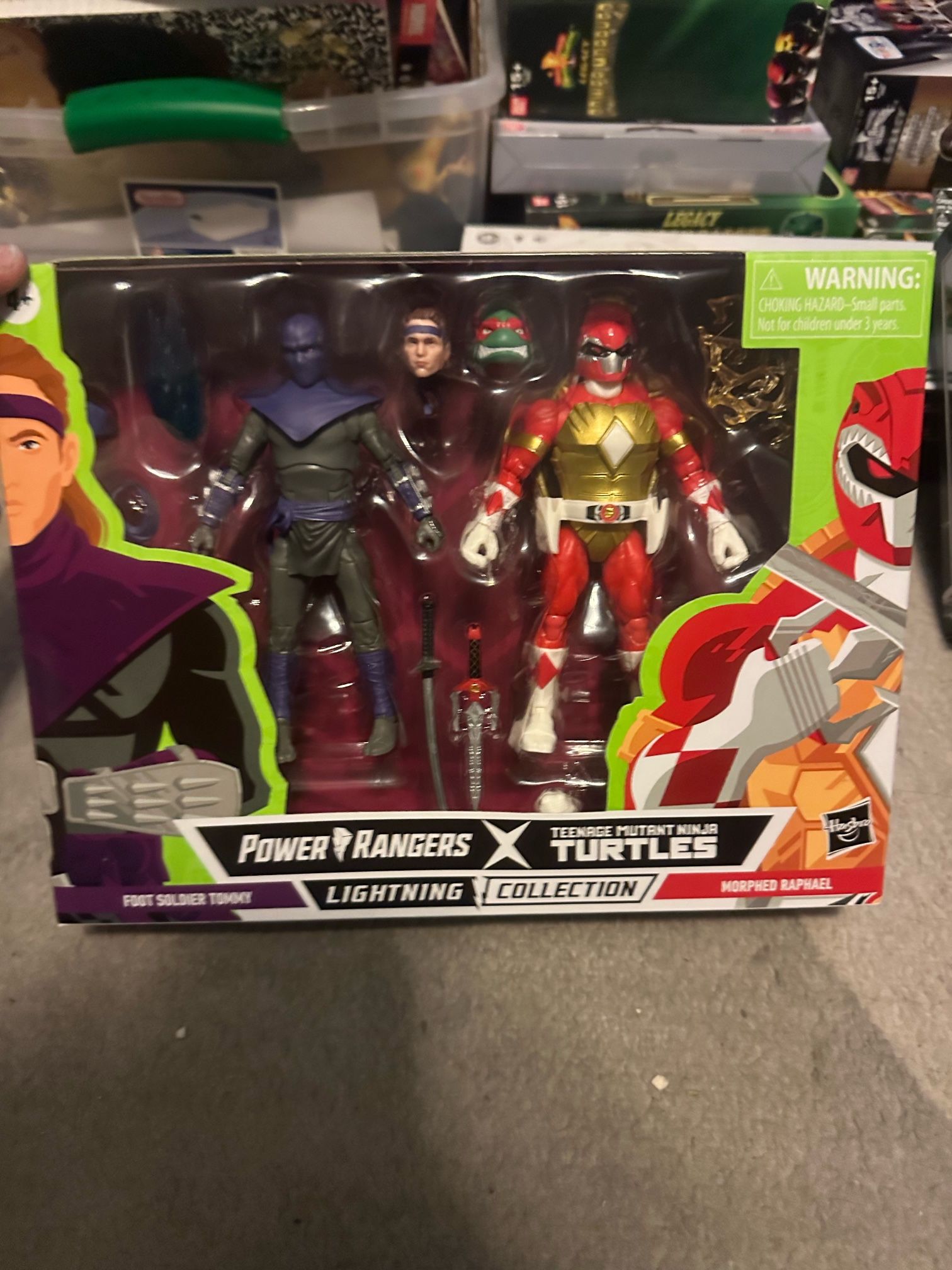 Power Ranger x TMNT collab Figurines 2 Pack