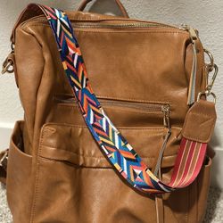 Leather Backpack 