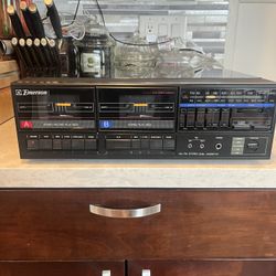 Vintage Emerson Double Tape Player, Record, And Stereo Model Number M2335