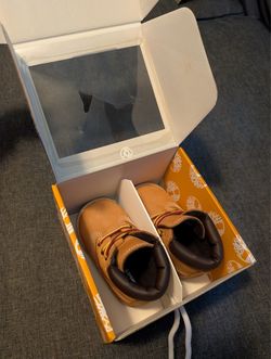 Timberland Baby Crib Boots Size 3 – Wheat – With Box