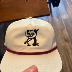 Snapback Rope Hat (hunting panda embroidery)