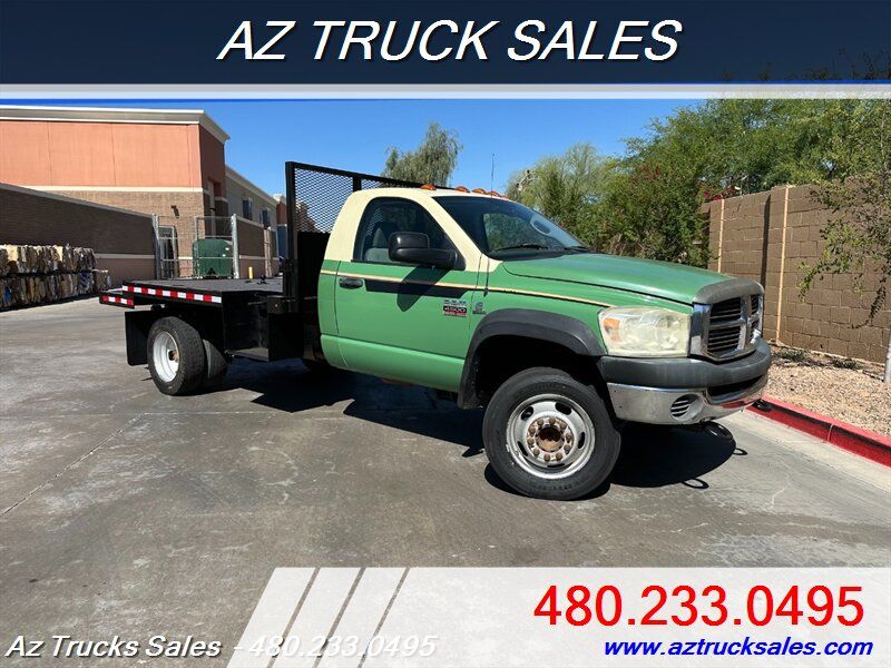 2008 Dodge Ram 4500, 11' Gooseneck Flat Bed