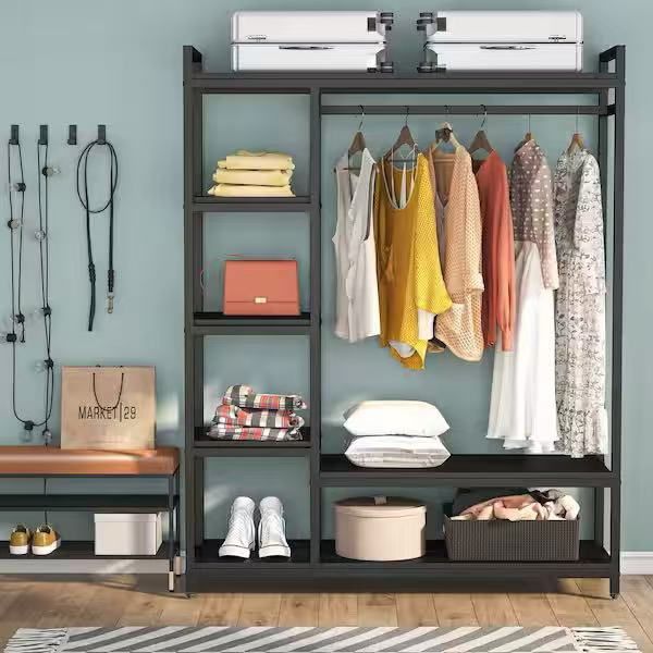 600lbs Capacity Free Standing Closet Organizer