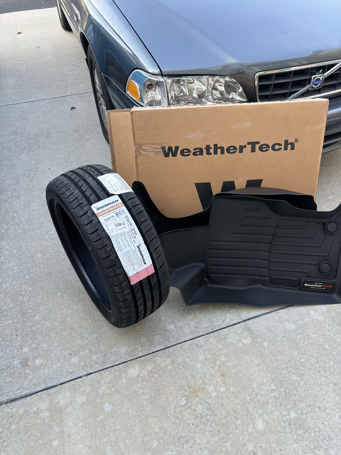 Tires & New Car Mats (Miata)