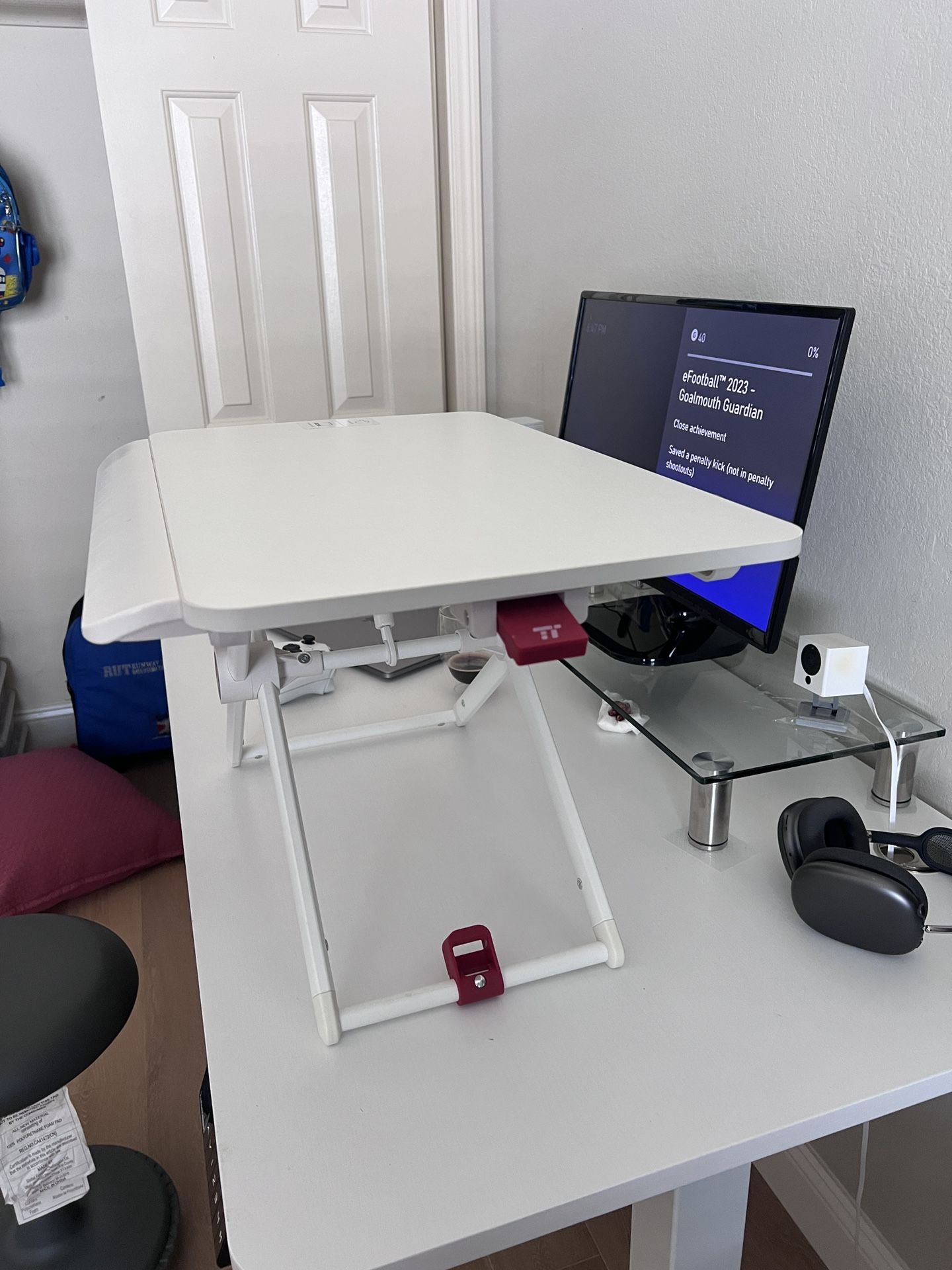 24” Laptop Desk, Tabletop Workstation Stand Up Desk