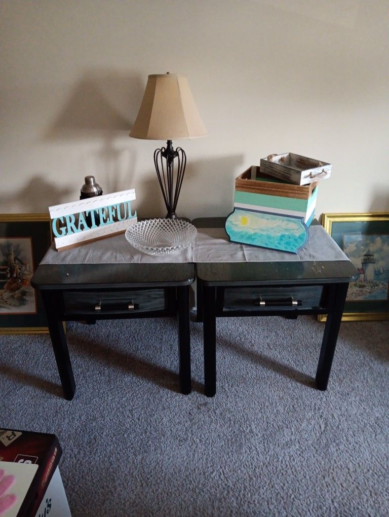 Two End Tables