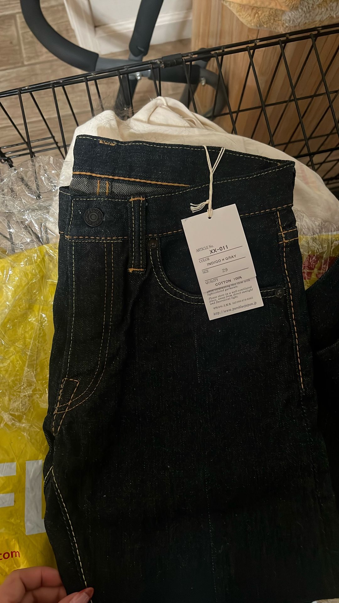 Syoaiya Japanese Mens Denim Jeans