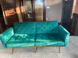 Green couch