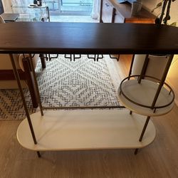 West Elm Tiered Bar Console 