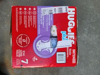 Huggies 7 size (107 counts)