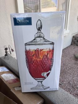 Shannon Dublin Collection Crystal Beverage Dispenser