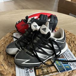 Cleats And Starter Glove