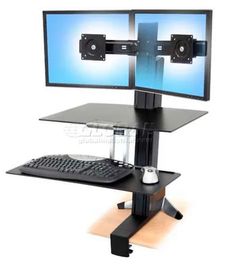 Ergotron WorkFit Dual Monitor Standing mount
