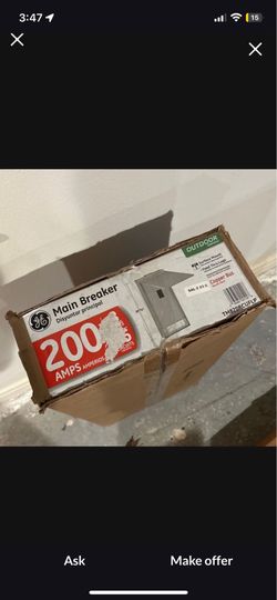 200 amp breaker box brand new