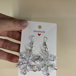 Christmas Earrings #resin