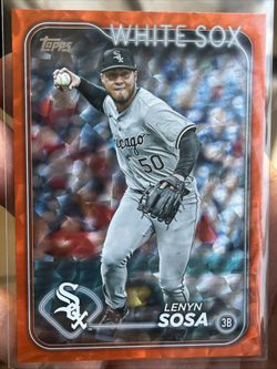2024 Topps - Lenyn Sosa Orange Parallel 006/299