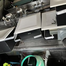 Fans, Table, Cabinets 