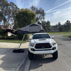 Truck Bed Rack And Roof Top Tent 