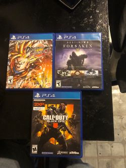 PS4 games