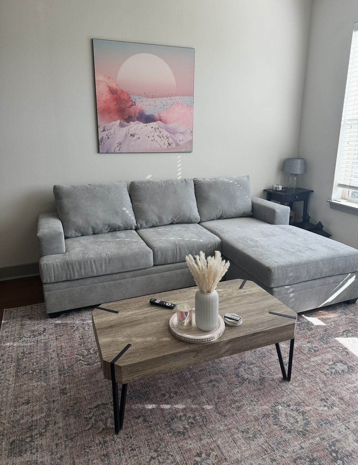 Living Spaces Bonterra Sleeper Sectional