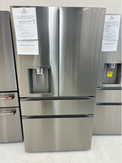 🛻FREE DROP OFF Within 20 Miles on a Standard Depth 4-Door French Door Refrigerator
