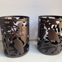 Metal Candle Holders Set Of 2