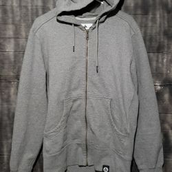 American Giant Hoodie Jacket Gray Color Mens Size Medium 