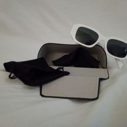 Stylish White Sunglasses 