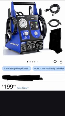 Brake bleeder machine