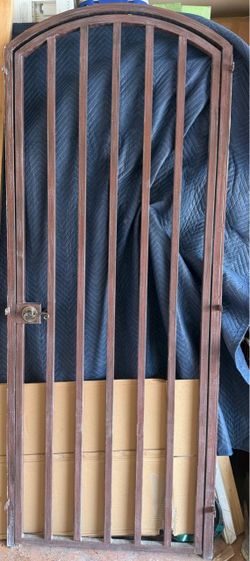 Heavy metal door