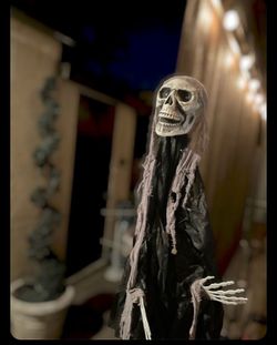 Hanging Halloween Skeleton Grim Reaper Decoration