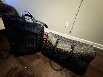 Two goyard bags