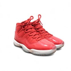 Jordan 11 Retro Win Like 96 Gym Red Basketball Sneakers - Men's Size 8