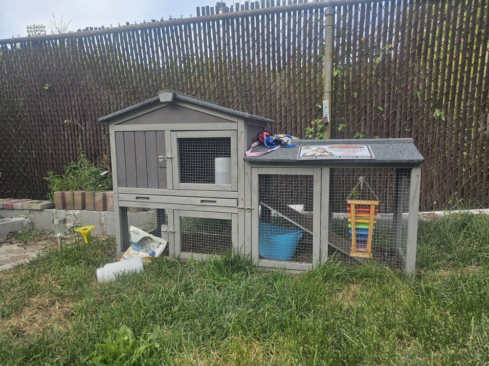 Fairly New Chicken Coop And Toys