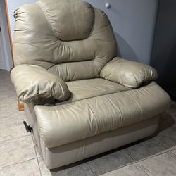 Leather Lazy Boy Recliner 