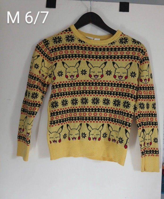 Pokemon Pikachu Christmas Ugly Sweater