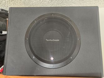 Rockford Fosgate 10' Subwoofer w Amp
